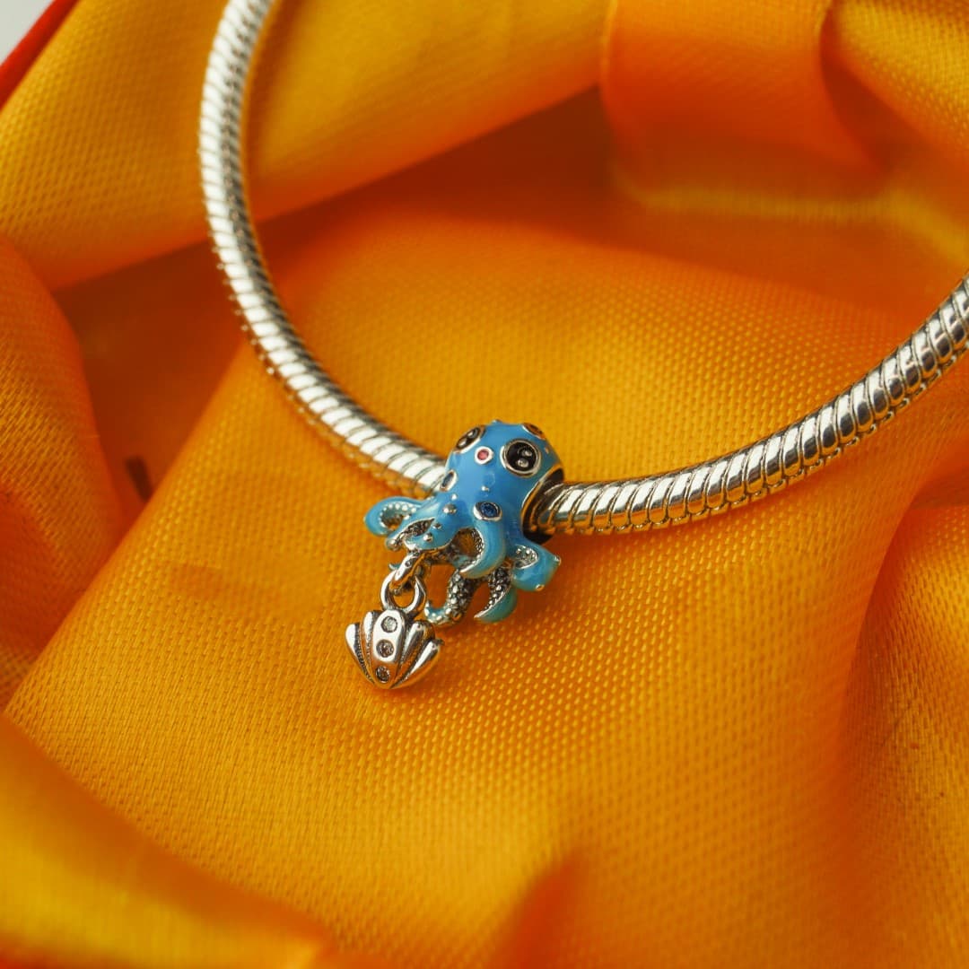 Charms Ośmiorniczka srebro 925