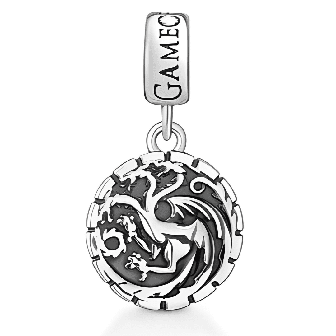 Charms Ród Targaryen Gra o Tron Srebro 925