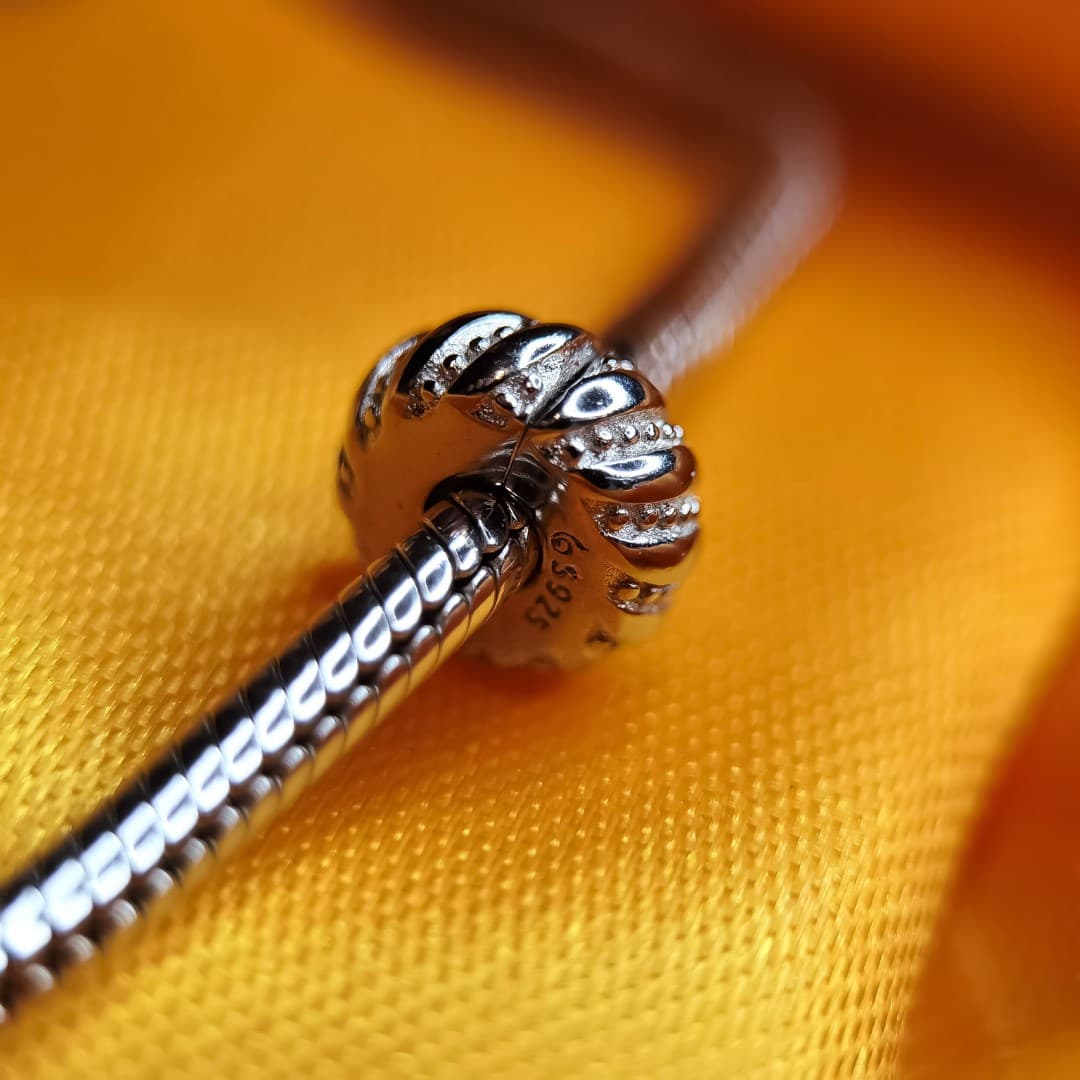 Klips stoper Wrap srebro 925