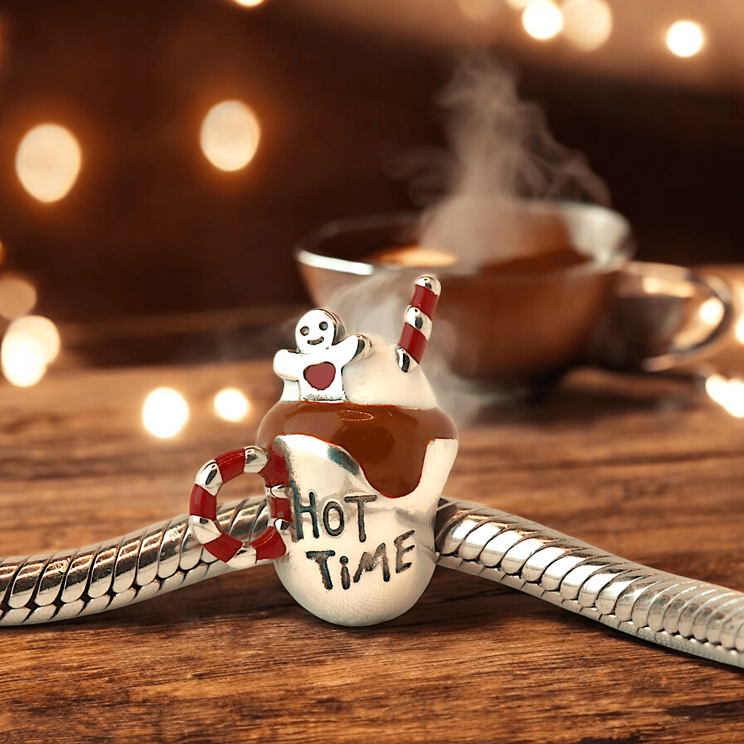 Charms zawieszka HOT TIME srebro 925