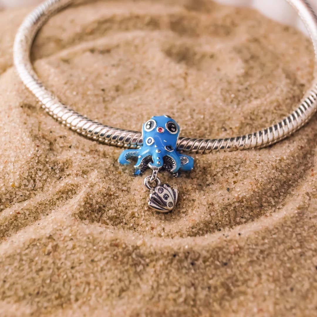 Charms Ośmiorniczka srebro 925