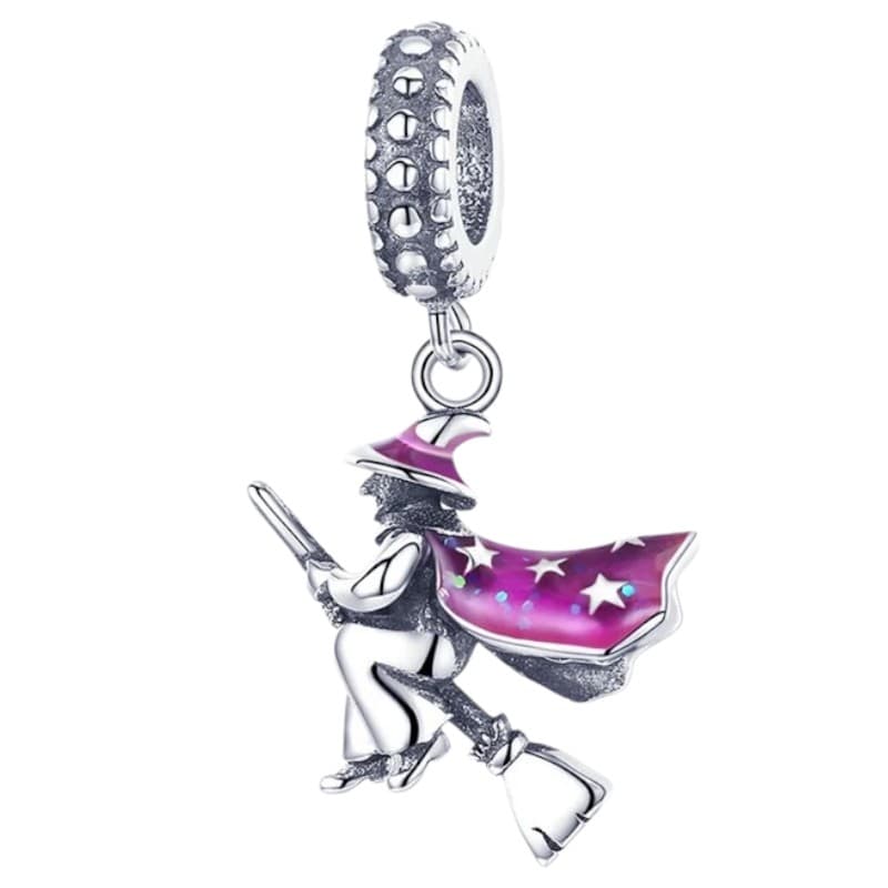 Charms  Czarodziejka Czarownica Halloween srebro 925