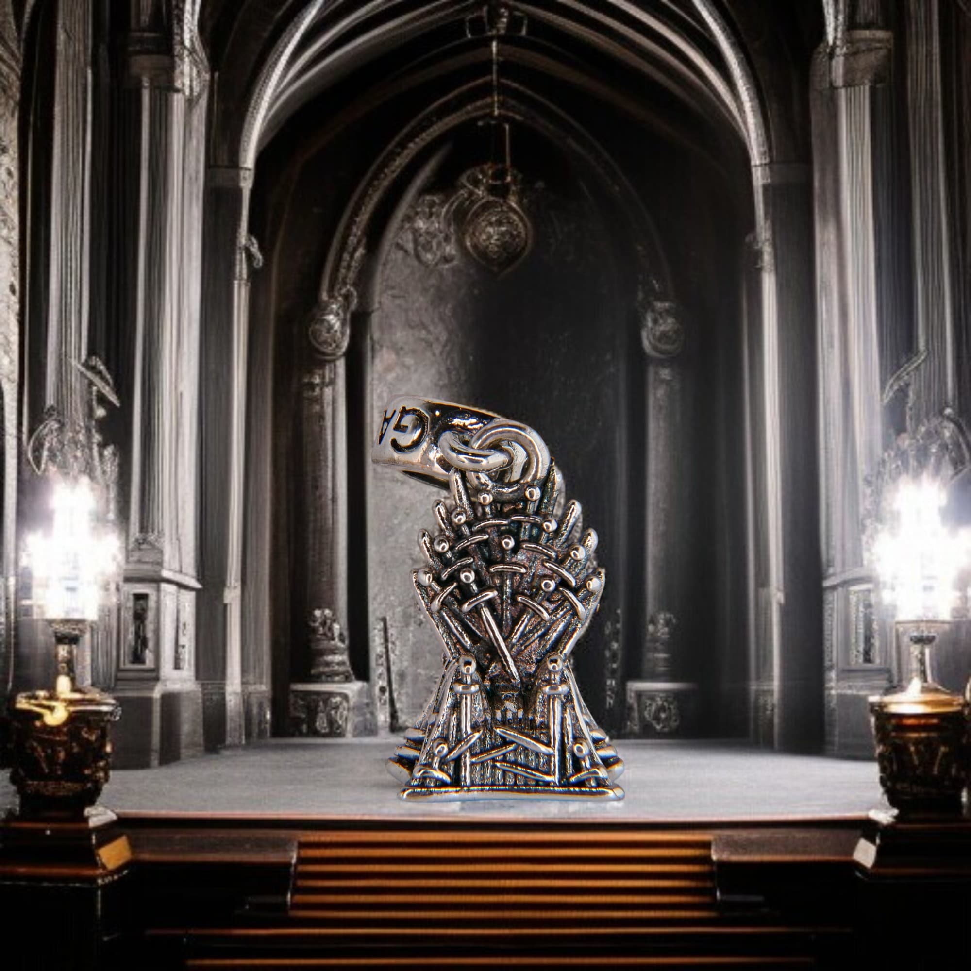 Charms Żelazny Tron Gra o tron Srebro 925