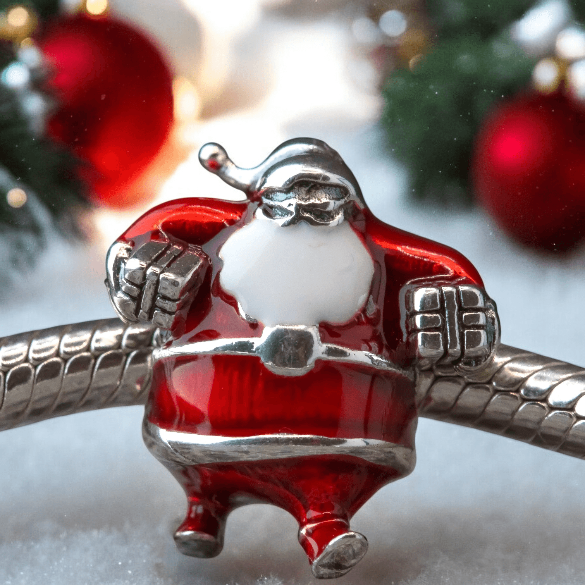 Charms Mikołaj srebro 925