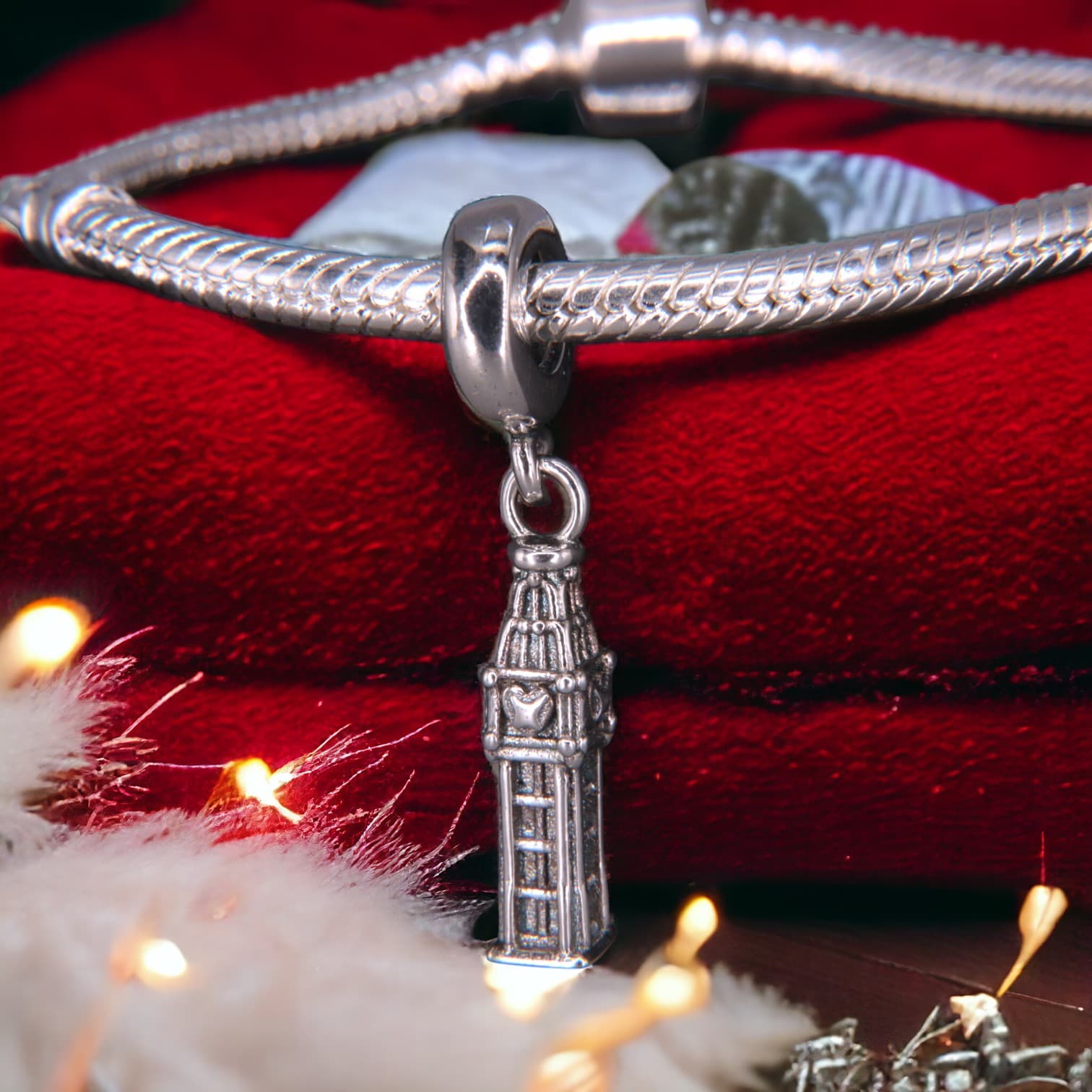 Charms BIG BEN srebro 925 Anglia Londyn