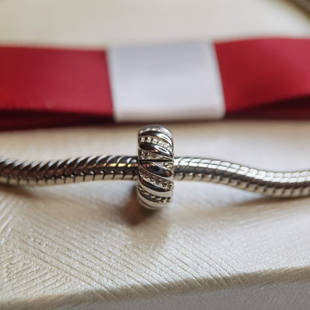 Klips stoper Wrap srebro 925