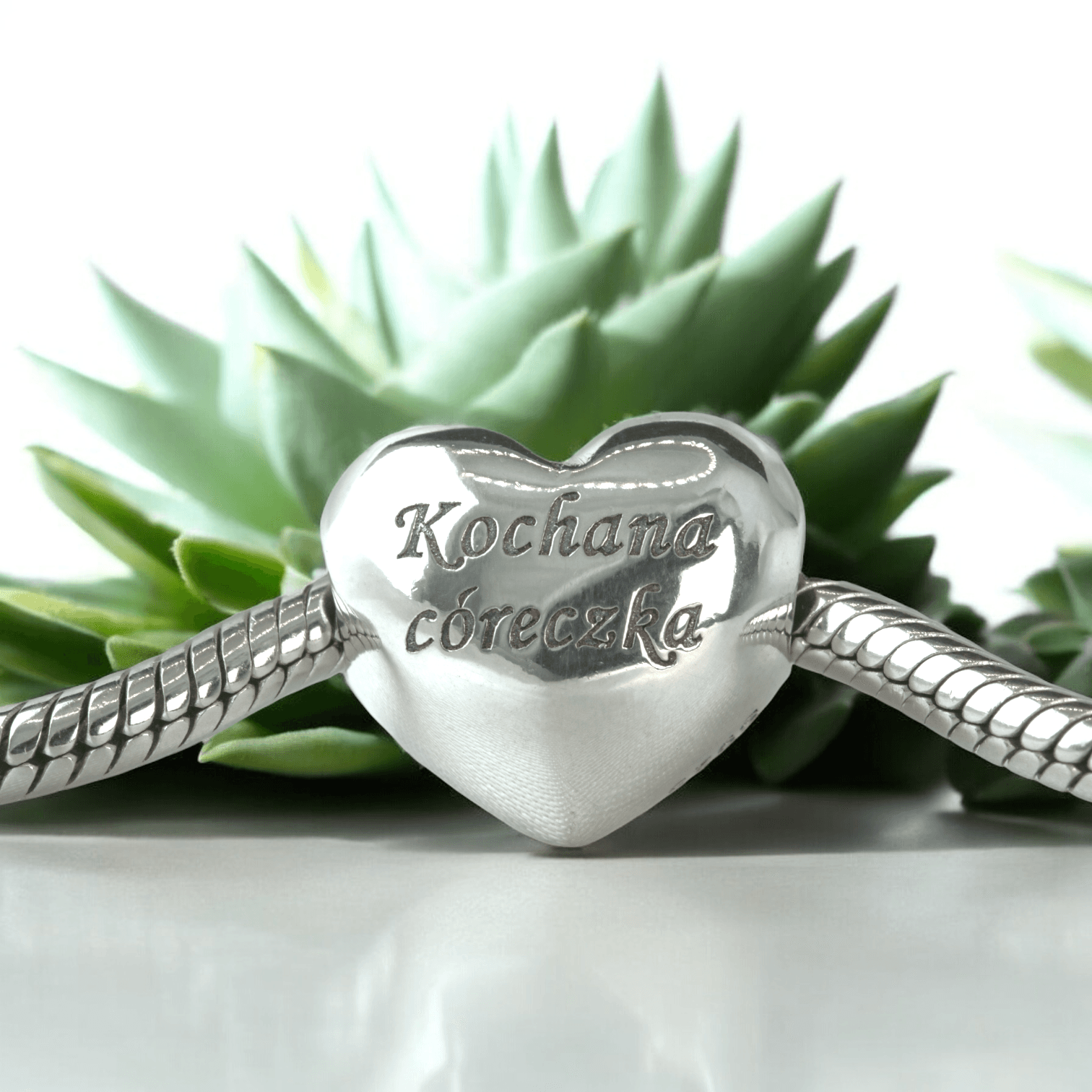 Charms KOCHANA CÓRECZKA prezent dla córki srebro 925