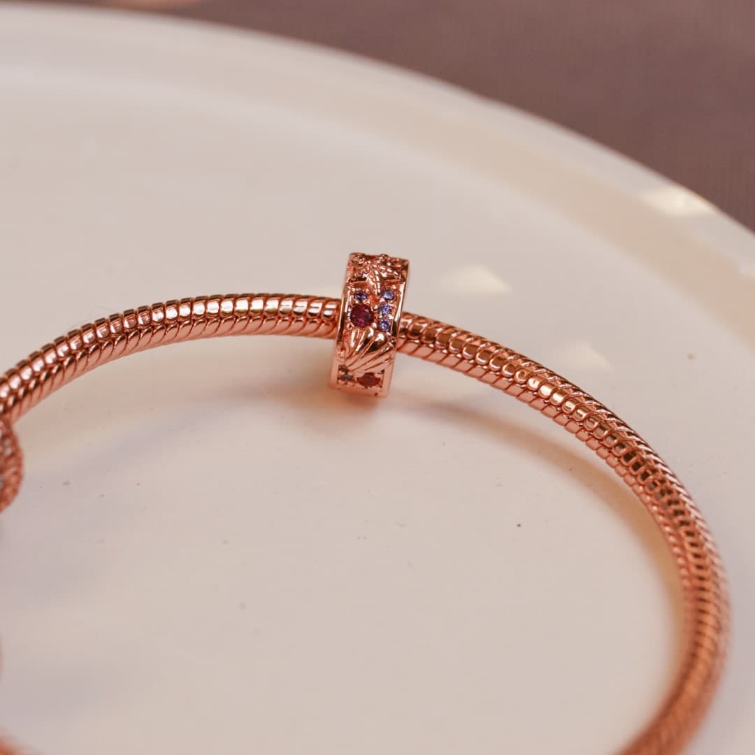 Charms/ Stoper Złote Morze srebro 925