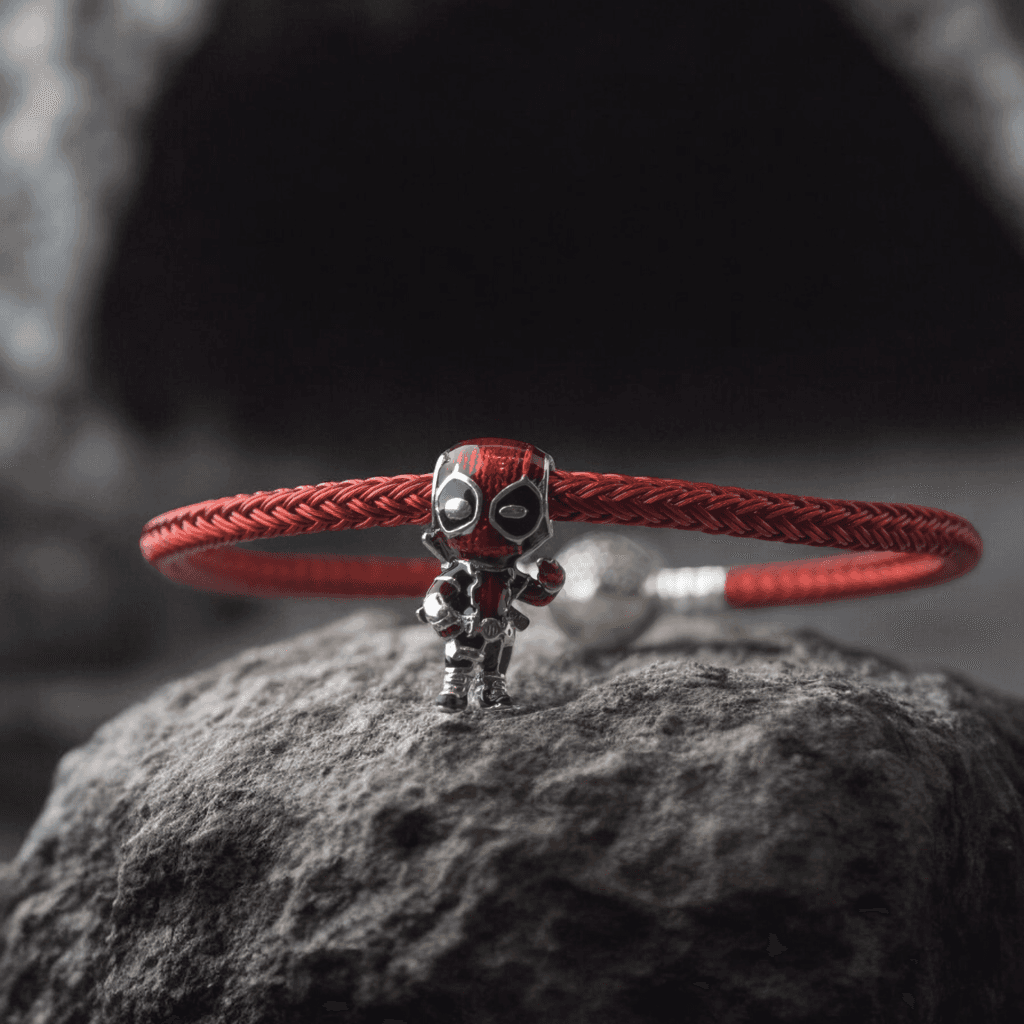 Charms Deadpool Marvel Srebro 925