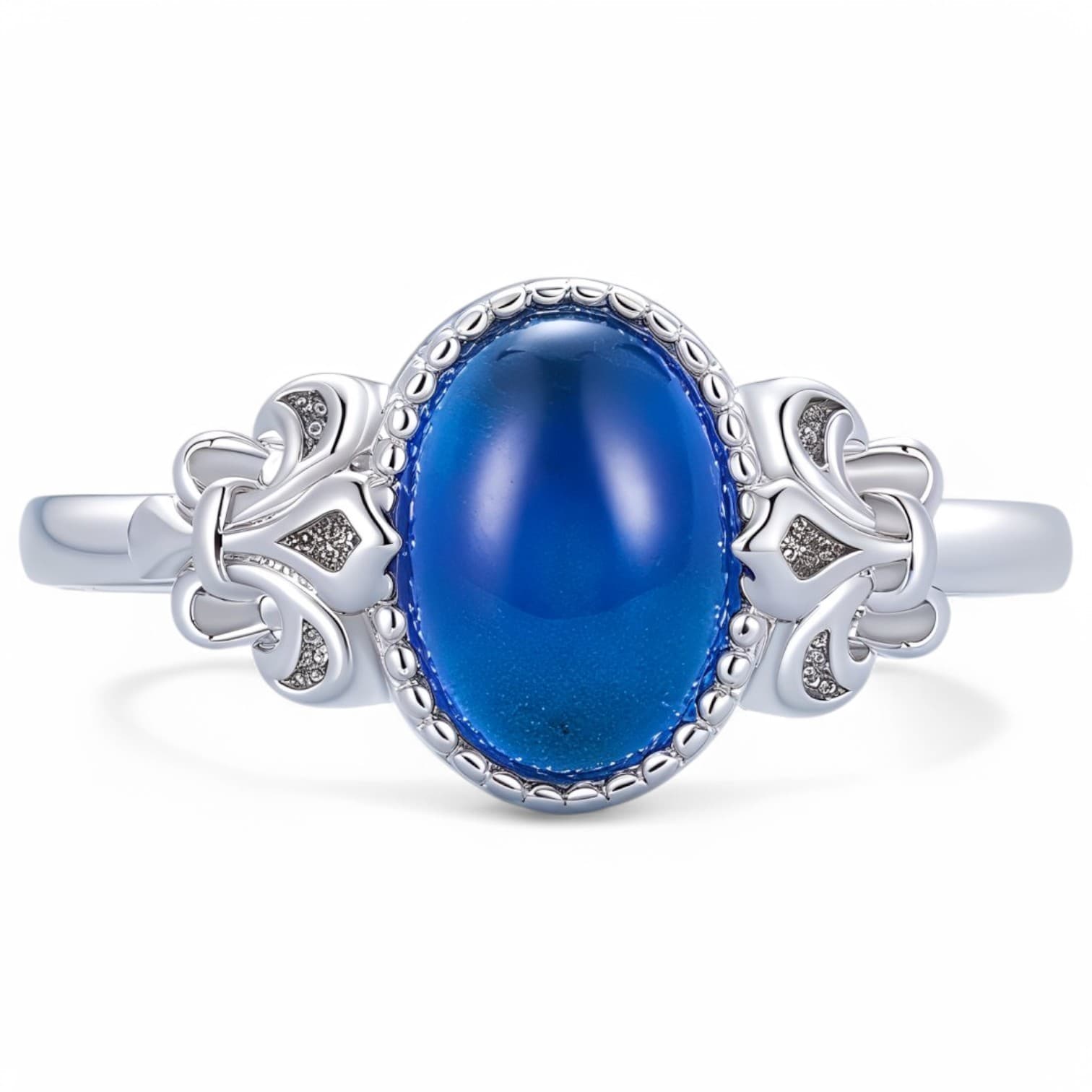 Emocjonalny Pierścionek zmieniający kolor kamień srebro 925