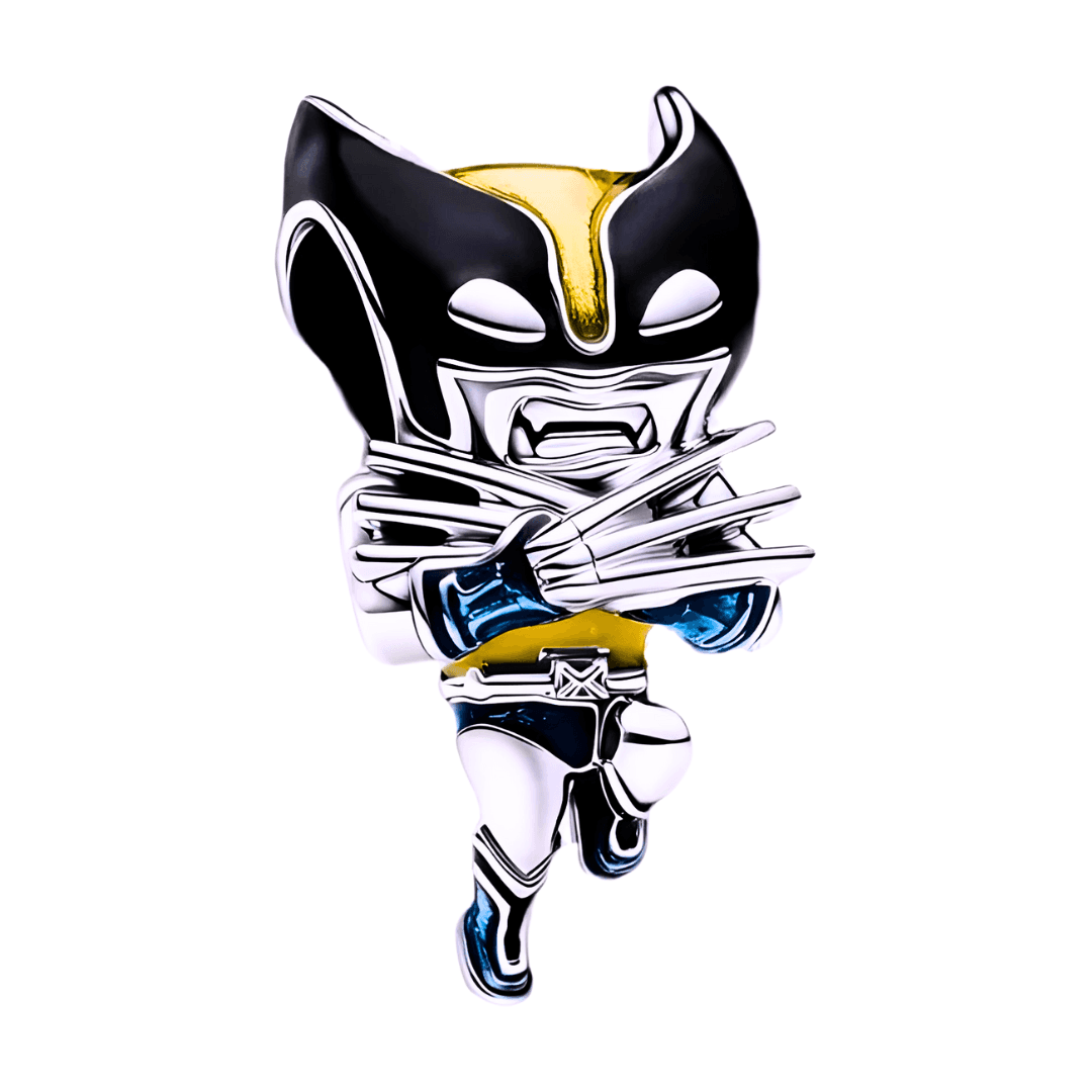 Charms Wolverine Marvel Srebro 925